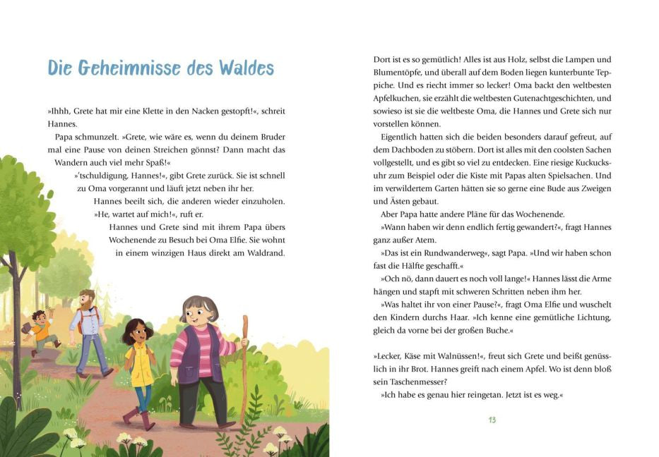 Im Wald der wundersamen Wege – Interaktives Vorlesebuch ab 5 Blick ins Buch