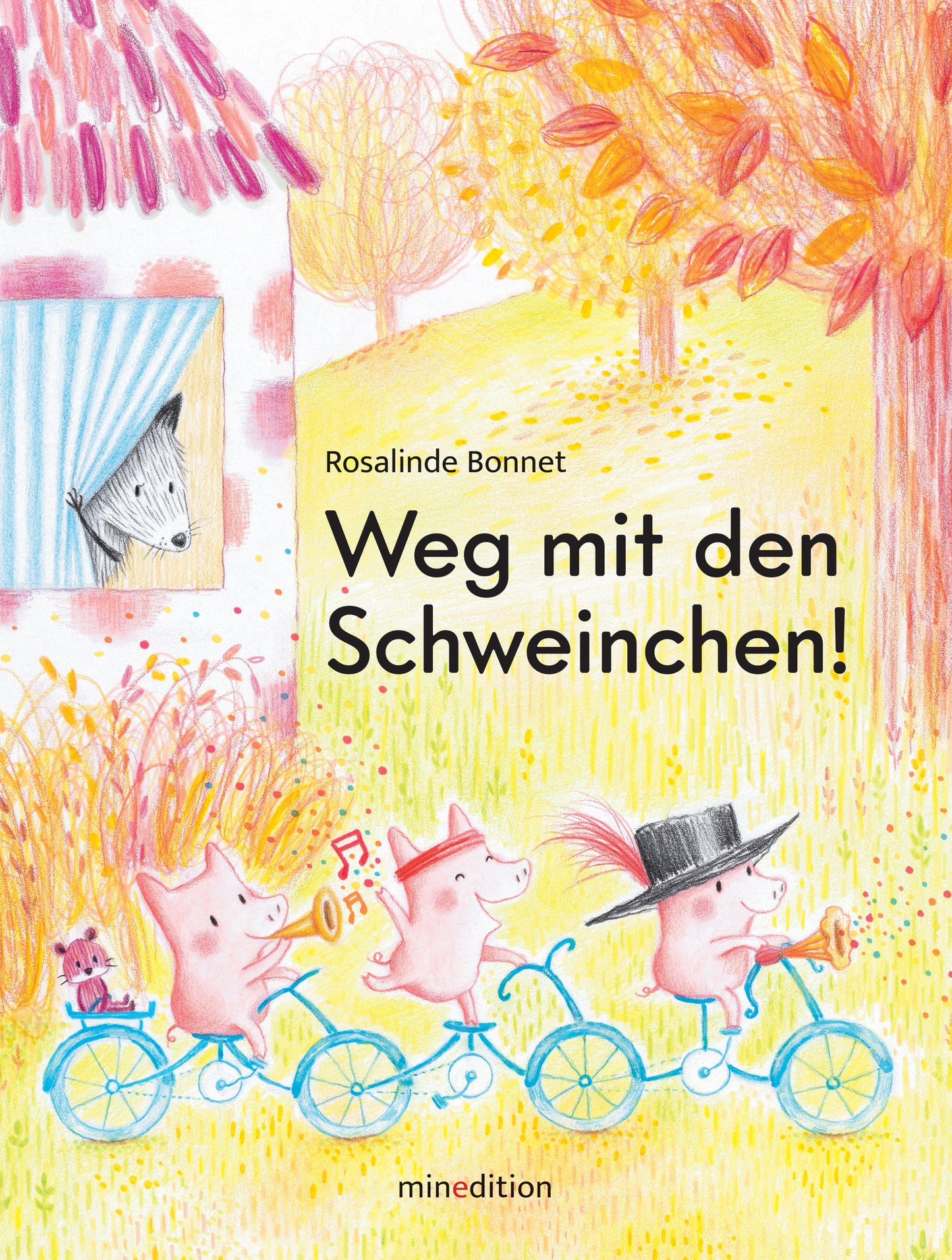 Weg mit den Schweinchen! - ein Bilderbuch für Kinder ab 3 Jahren über Kompromisse schließen und von anderen lernen von Rosalinde Bonnet