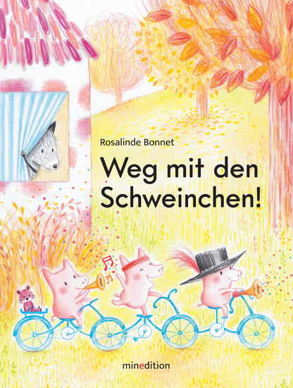 Weg mit den Schweinchen! - ein Bilderbuch für Kinder ab 3 Jahren über Kompromisse schließen und von anderen lernen von Rosalinde Bonnet