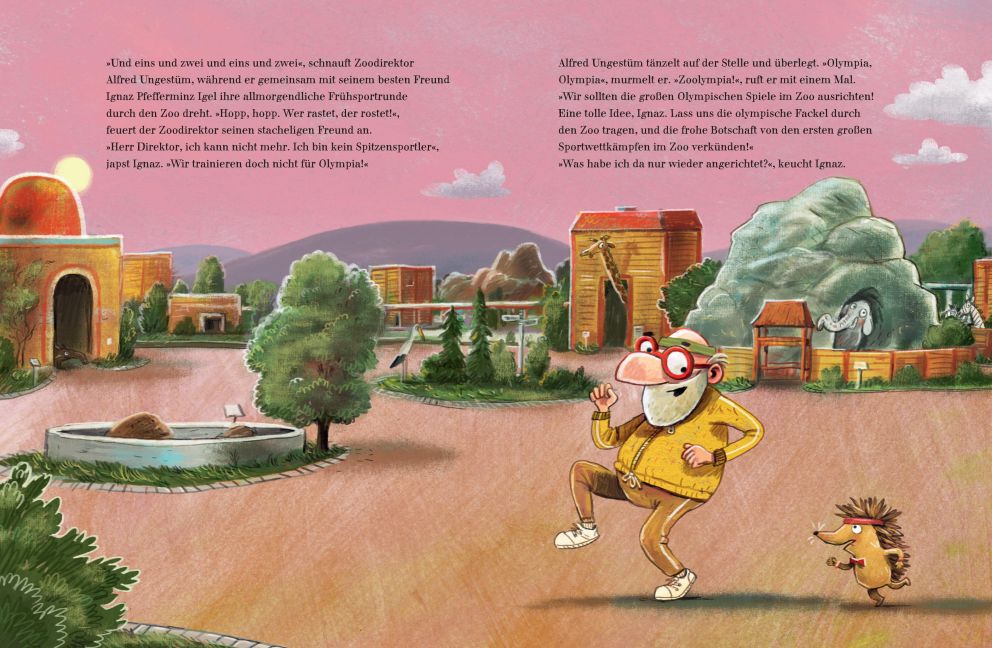 "DIE GROSSEN SPIELE IM ZOO" VON SOPHIE SCHOENWALD und Günther Jakobs EIN WETTKAMPF VOLLER SPASS UND FAIRNESS I Bilderbuchtipp für Kinder ab 4 Jahren