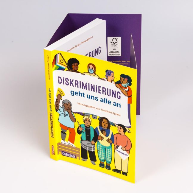 Diskriminierung geht uns alle an von Josephine Apraku I Sachkinderbuch über Diskriminierung I Diskriminierungsarten erkennen, Chancengerechtigkeit erreichen