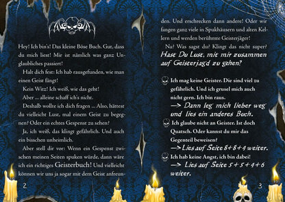 Das kleine Böse Buch 8: Interaktiver Lesespaß ab 8 Jahren vom Spiegel-Bestseller-Autor (Das kleine Böse Buch, Bd. 8) Spoooky! von Magnus Myst und Thomas Hussung