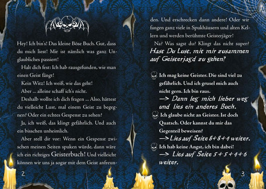 Das kleine Böse Buch 8: Interaktiver Lesespaß ab 8 Jahren vom Spiegel-Bestseller-Autor (Das kleine Böse Buch, Bd. 8) Spoooky! von Magnus Myst und Thomas Hussung
