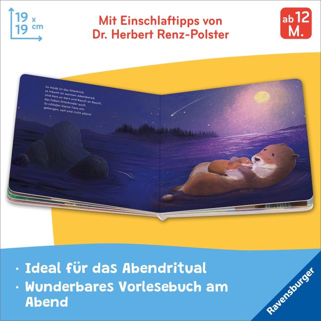 Müde und geborgen So schlafen Babys ein. von Herbert Renz-Polster und Bernd Penners I Pappbilderbuchtipp zum Einschlafen ab 1 Jahr