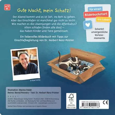 Müde und geborgen So schlafen Babys ein. von Herbert Renz-Polster und Bernd Penners I Pappbilderbuchtipp zum Einschlafen ab 1 Jahr