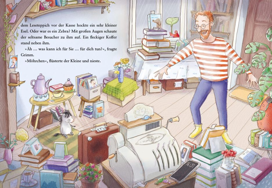 Grimm und Möhrchen – Ein Zesel zieht ein Liebevoll illustriertes Vorlesebuch ab 5 Band 1 von Stephanie Schneider und Stefanie Scharnberg