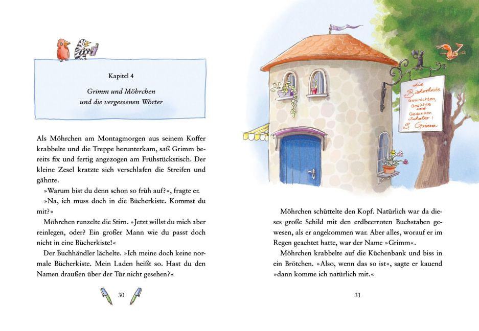 Grimm und Möhrchen – Ein Zesel zieht ein Liebevoll illustriertes Vorlesebuch ab 5 Band 1 von Stephanie Schneider und Stefanie Scharnberg