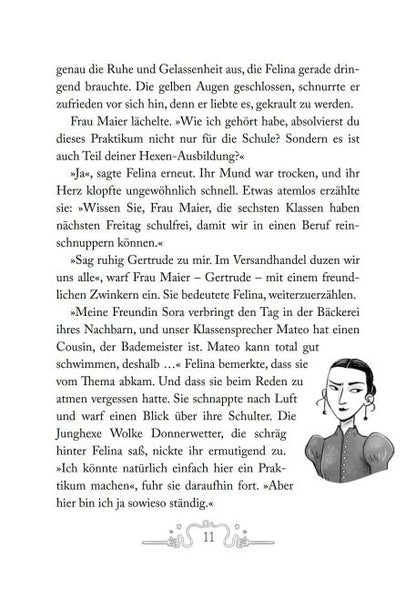 Felina Fingerhut und der verflixte Schmetterlingseffekt Ein hexisches Abenteuer ab 9 Jahren – mit zahlreichen Illustrationen und Aktivteil (Band 2) von Katja Hemkentokrax und Phine Wolff Kinderbuchtipp ab 9 Jahren