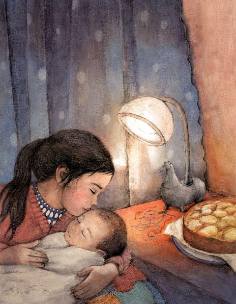 Die Tage, bevor Jaron kam Bilderbuch Geschwisterliebe von Sonja Danowski