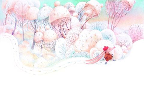 Adelheid & Ferkolin Winterbilderbuch von Marius Marcinkevičius  und Lina Dūdaitė