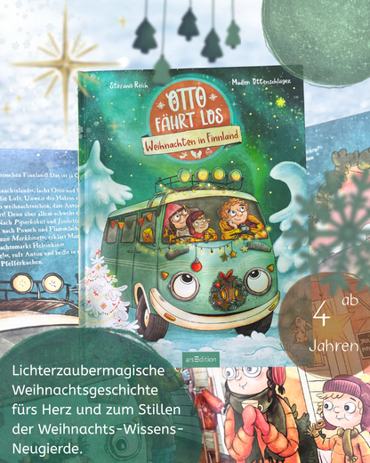 OTTO fährt los – Weihnachten in Finnland von Madlen Ottenschläger  und Stefanie Reich