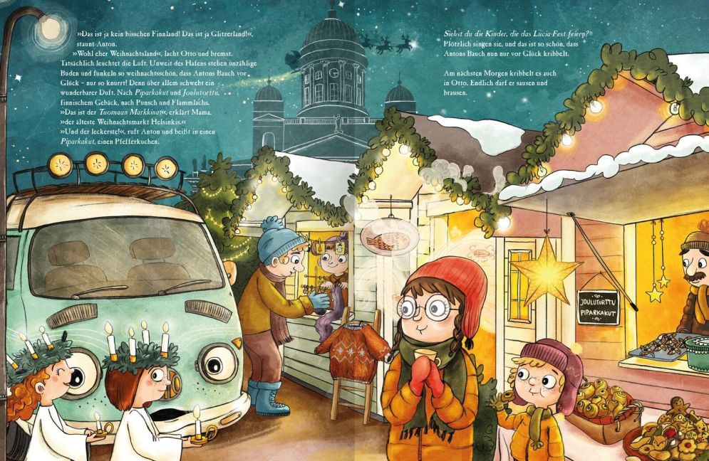 OTTO fährt los – Weihnachten in Finnland von Madlen Ottenschläger  und Stefanie Reich