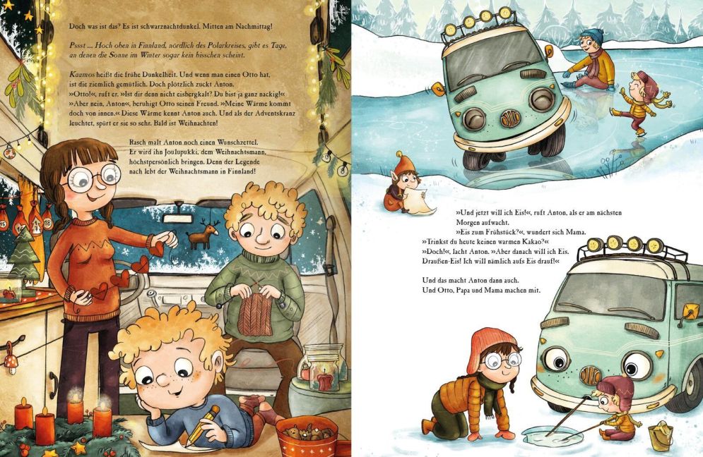 OTTO fährt los – Weihnachten in Finnland von Madlen Ottenschläger  und Stefanie Reich