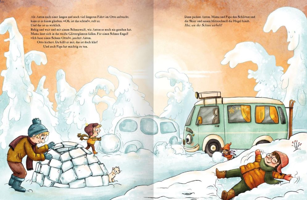 OTTO fährt los – Weihnachten in Finnland von Madlen Ottenschläger  und Stefanie Reich