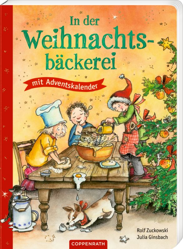In der Weihnachtsbäckerei Buch mit Adventskalender von Rolf Zuckowski und Julia Ginsbach
