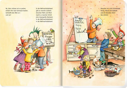 In der Weihnachtsbäckerei Buch mit Adventskalender von Rolf Zuckowski und Julia Ginsbach