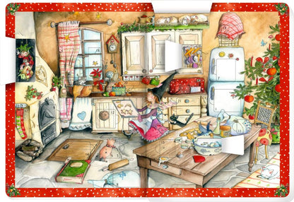 In der Weihnachtsbäckerei Buch mit Adventskalender von Rolf Zuckowski und Julia Ginsbach