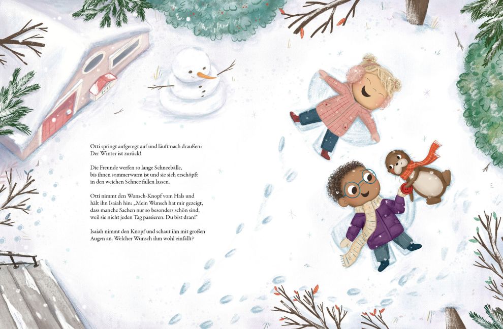 Mein Knopf, ein Universum: Magische Winter-Wünsche von Carmushka von Carmen Kroll und Marielle Rusche