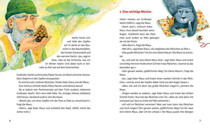 Kater Klaus vermisst die Maus Ein Weihnachtsmärchen. Adventskalenderbuch zum Vorlesen in 24 Kapiteln, eine herzerwärmende Tiergeschichte für Kinder zur Einstimmung auf Weihnachten von Kathrin Rohmann und Jasmin Schäfer