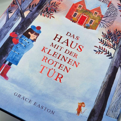 Das Haus mit der kleinen roten Tür Wintergeschichte für Kinder ab 4 Jahren für die Weihnachtszeit mit interaktiven Klappen und wunderschönen Illustrationen von Grace Easton