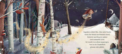 Ella und der Funkelzauber Pappbilderbuch ab 3 Jahren zum Thema Mut und Hoffnung. Mit wunderschönen Glitzerelementen auf dem Cover! von Lucy Fleming