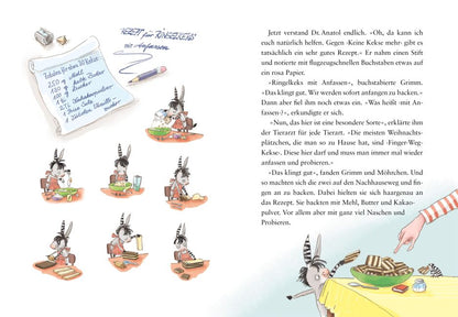 Grimm und Möhrchen und die Weihnachtswette – 24 Geschichten, Lieder und Ideen zum Advent Ein weihnachtliches Zesel-Vorlesebuch von Stephanie Schneider und Stefanie Scharnberg