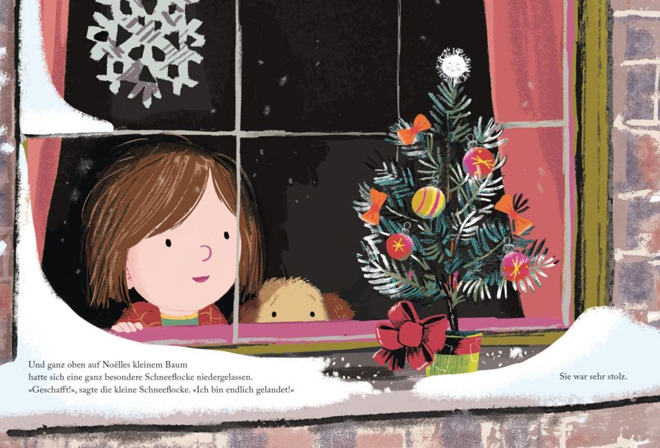 Kleine Schneeflocke Süßes Pappbilderbuch zu Weihnachten von Benji Davies