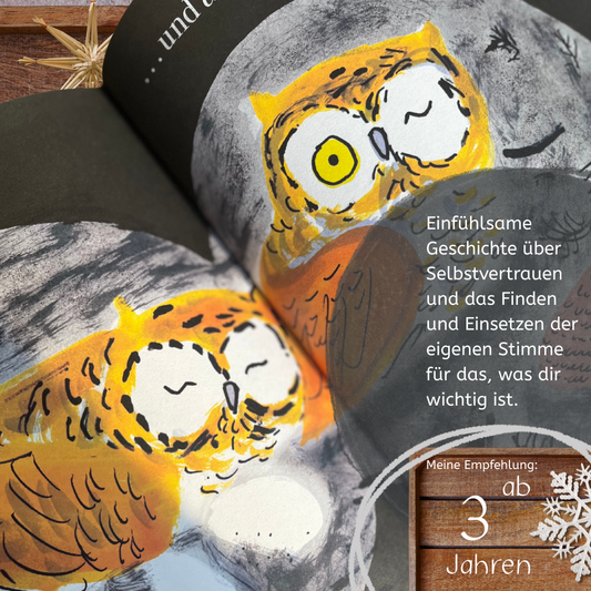 Huhu, Herr Schuhu
von Helen Stephens Bilderbuchtipp Winter