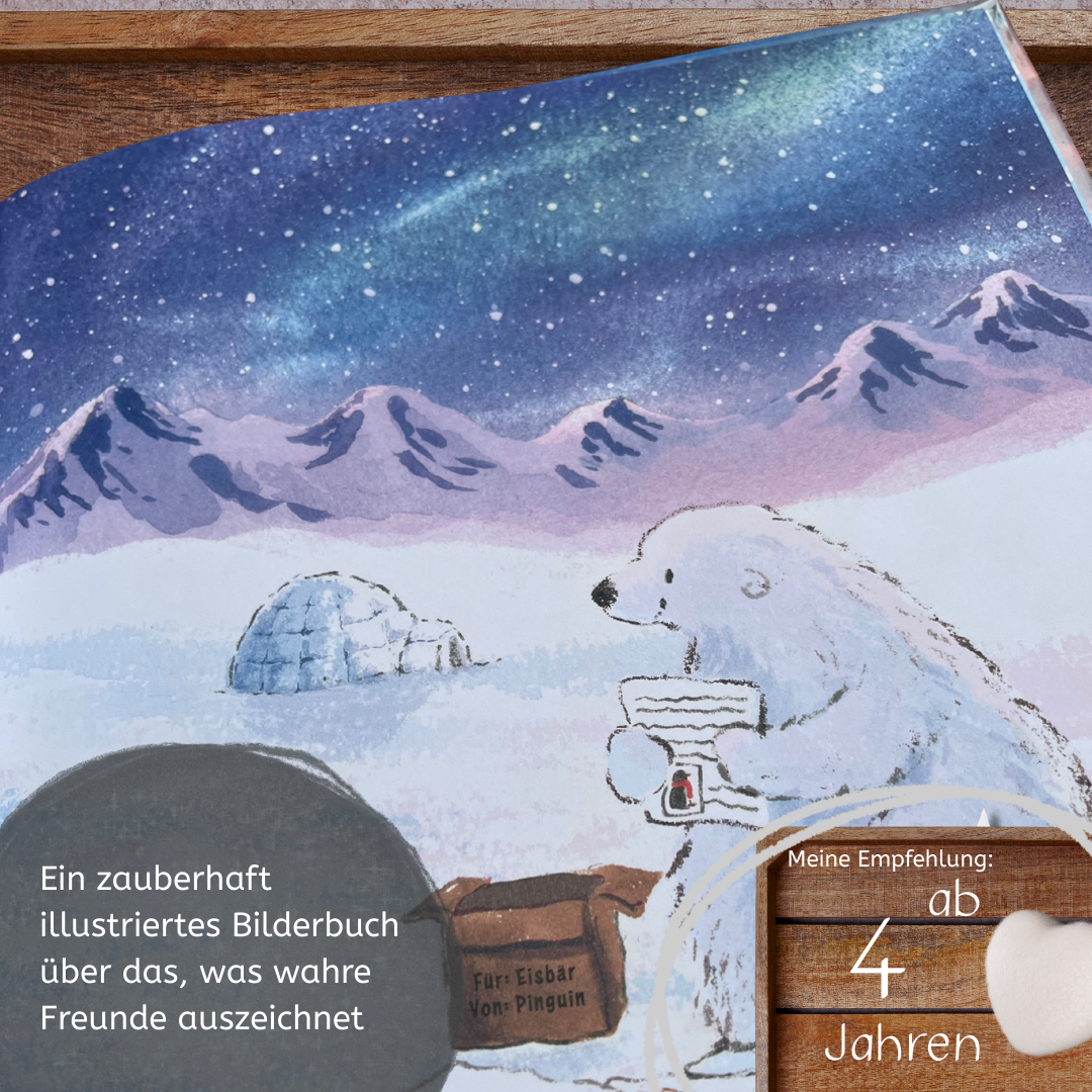 Oh wie schön, ein Pinguin!
von Victoria Cassanell I Bilderbuchtipp Freundschaft