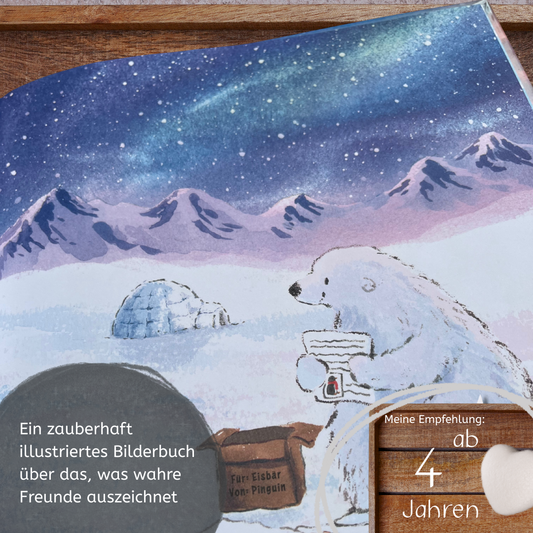 Oh wie schön, ein Pinguin!
von Victoria Cassanell I Bilderbuchtipp Freundschaft