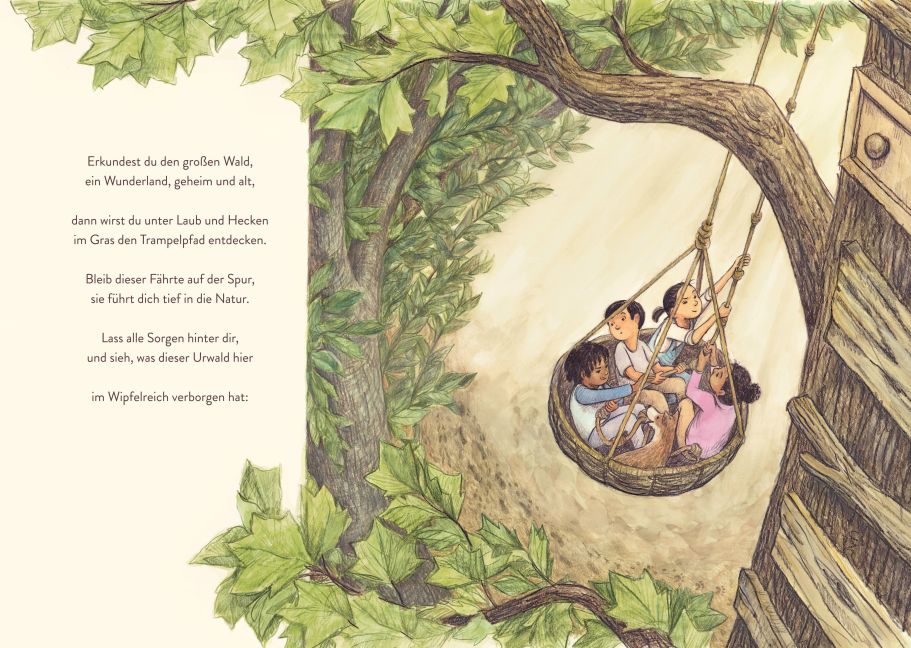 Unsere Baumhausstadt Ein fantasievolles Wimmelbilderbuch für Kinder ab 4 Jahren - zum Hineintauchen und Glücklichsein von NEW YORK TIMES -Bestsellerautor Gideon Sterer von Gideon Sterer und Charlie Mylie