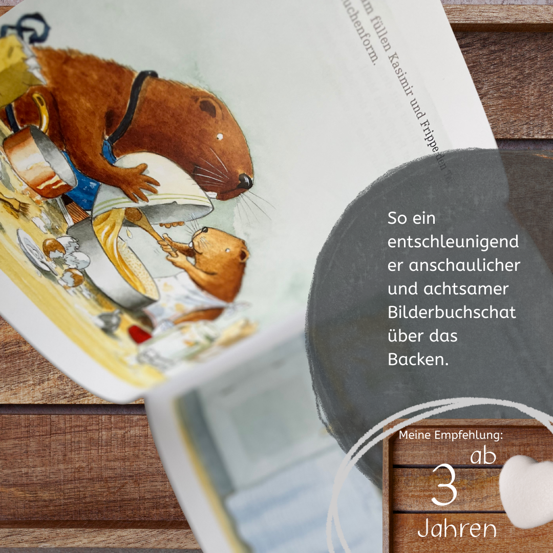 Kasimir backt von Lars Klinting Bilderbuch ab 3 Jahren