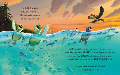 Geh deinen Weg, Schildkröte Ein Bilderbuch für Kinder ab 3 Jahren über Mut und Zusammenhalt von Rachel Bright  und Jim Field