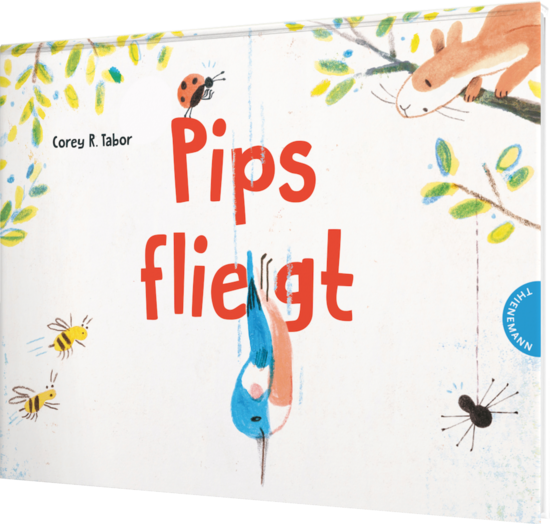 Pips fliegt Bilderbuch über einen kleinen Vogel mit riesigem Mut