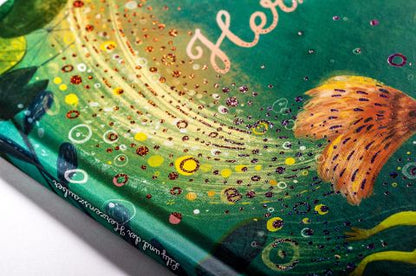 Lily und der Herzenszauber Bilderbuch ab 4 Jahren über Freundschaft, Hilfsbereitschaft und Mut. Mit wunderschönen Glitzerelementen auf dem Cover! von Lucy Fleming