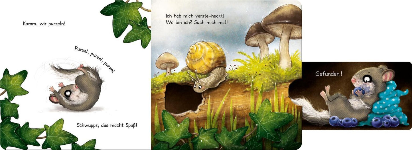 Der kleine Siebenschläfer: Spiel mit mir! Das perfekte Mitmachbuch für Kinder ab 18 Monaten von Sabine Bohlmann  und Kerstin Schoene