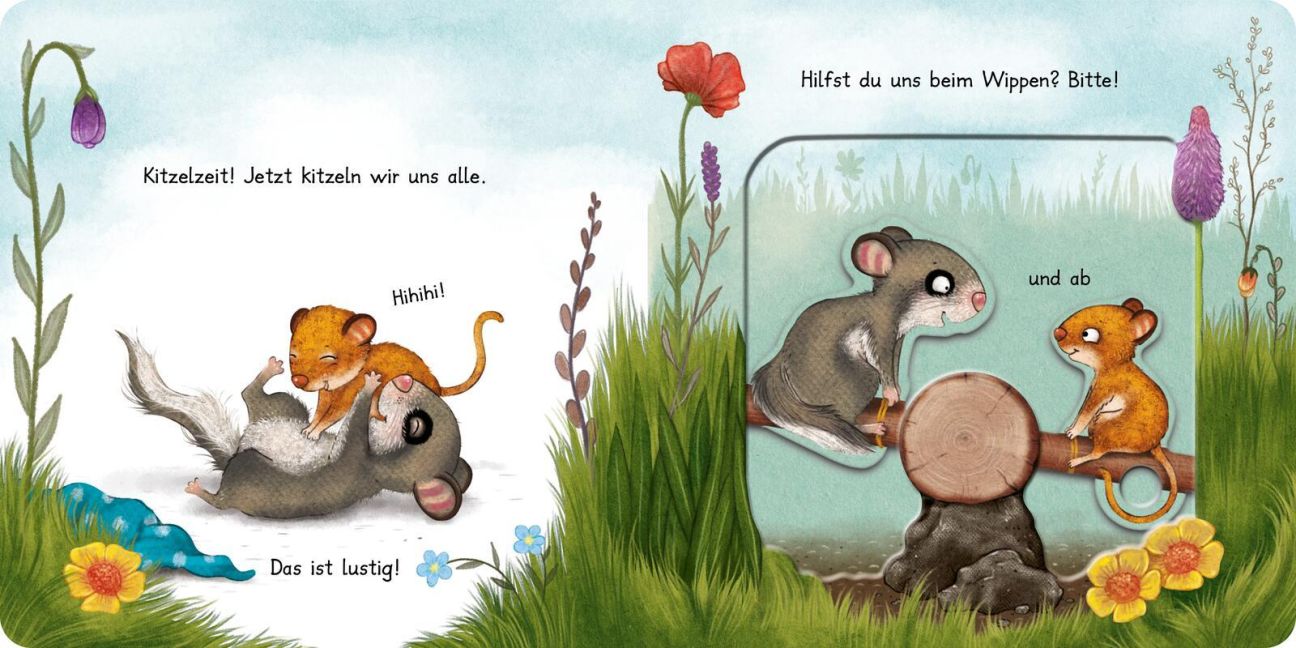 Der kleine Siebenschläfer: Spiel mit mir! Das perfekte Mitmachbuch für Kinder ab 18 Monaten von Sabine Bohlmann  und Kerstin Schoene