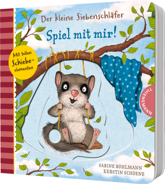 Der kleine Siebenschläfer: Spiel mit mir! Das perfekte Mitmachbuch für Kinder ab 18 Monaten von Sabine Bohlmann  und Kerstin Schoene