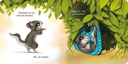 Der kleine Siebenschläfer: Bringst du mich ins Bett? Interaktives Pappbilderbuch mit Schiebeelementen für das gemeinsame Abendritual von Sabine Bohlmann  und Kerstin Schoene