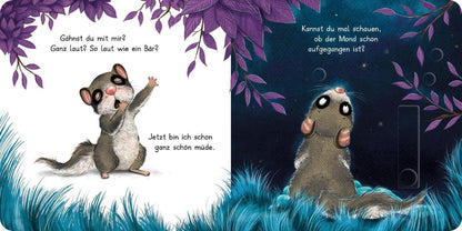 Der kleine Siebenschläfer: Bringst du mich ins Bett? Interaktives Pappbilderbuch mit Schiebeelementen für das gemeinsame Abendritual von Sabine Bohlmann  und Kerstin Schoene