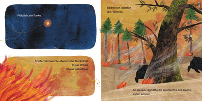 Dieser Baum lebt! Nachhaltiges Kinderbuch ab 4 Jahren über den Kreislauf des Lebens. Poetisch erzählt und kunstvoll illustriert von Leslie Barnard Booth und Stephanie Fizer Coleman