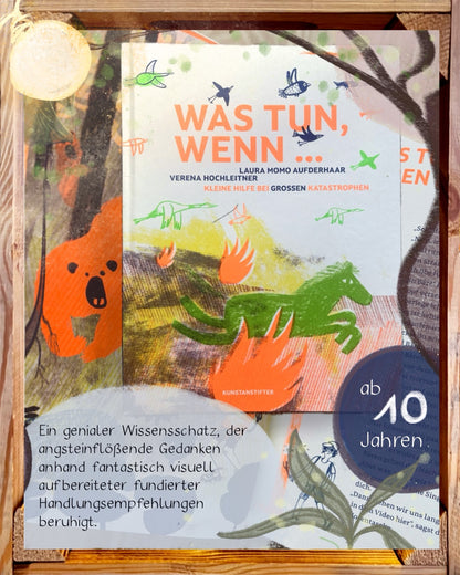 Was tun, wenn ... Kleine Hilfe bei großen Katastrophen von Laura Momo Aufderhaar  und Verena Hochleitner Sachbuch ab 10
