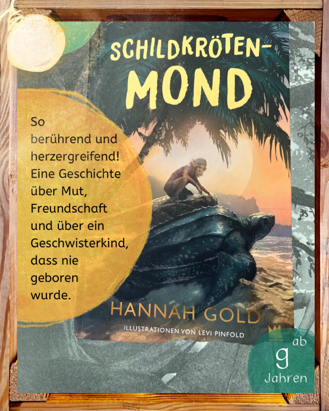 "Schildkrötenmond" von Hannah Gold und Levi Pinfold I Kinderbuchempfehlungen I Kinderbuch ab 9 Jahren