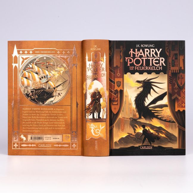 Harry Potter und der Feuerkelch (Harry Potter 4)  von J.K. Rowling Neuausgabe des Kinderbuch-Klassikers ab 10 Jahren über den bekanntesten Zauberer der Welt