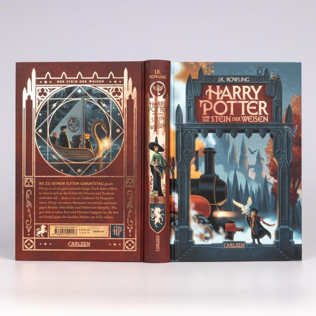 Harry Potter und der Stein der Weisen (Harry Potter 1)  von J.K. Rowling Neuausgabe des Kinderbuch-Klassikers ab 10 Jahren über den bekanntesten Zauberer der Welt