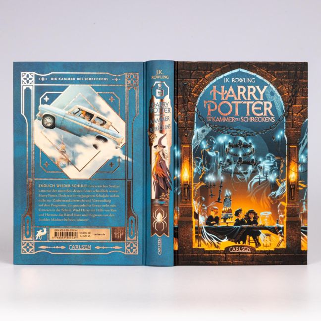 Harry Potter und die Kammer des Schreckens (Harry Potter 2) von J.K. Rowling Neuausgabe des Kinderbuch-Klassikers ab 10 Jahren über den bekanntesten Zauberer der Welt
