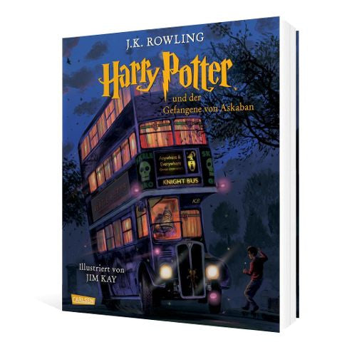 Harry Potter 3 und der Gefangene von Askaban (farbig illustrierte Schmuckausgabe) von J.K. Rowling Neuausgabe des Kinderbuch-Klassikers ab 10 Jahren über den bekanntesten Zauberer der Welt