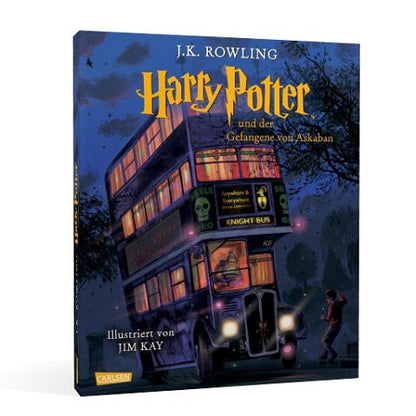 Harry Potter 3 und der Gefangene von Askaban (farbig illustrierte Schmuckausgabe) von J.K. Rowling Neuausgabe des Kinderbuch-Klassikers ab 10 Jahren über den bekanntesten Zauberer der Welt