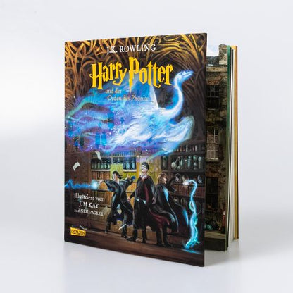 Harry Potter und der Orden des Phönix (Schmuckausgabe Harry Potter 5) von J.K. Rowling Neuausgabe des Kinderbuch-Klassikers ab 10 Jahren über den bekanntesten Zauberer der Welt