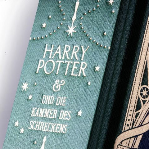 Harry Potter 2 und die Kammer des Schreckens Schmuckausgabe mit Goldprägung und Pop-Up-Elementen von J.K. Rowling Neuausgabe des Kinderbuch-Klassikers ab 10 Jahren über den bekanntesten Zauberer der Welt